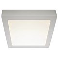 Fantasia Fluke square LED ceiling light in white, 24 W, 3000 K warm white light, 30 cm