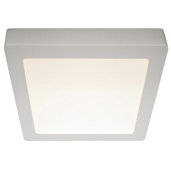 Fluke LED plafondlamp vierkant wit 24 W 3000 K 30 cm