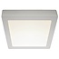 Fantasia Fluke square LED ceiling light in white, 24 W, 3000 K warm white light, 30 cm