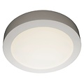 Fantasia Fluke plafón LED redondo en blanco, Ø30 cm, 24 W, 3000 K luz blanca cálida, LED integrado