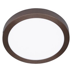 Fluke LED Plafondlamp Rond Brushed Bronze Ø30 cm