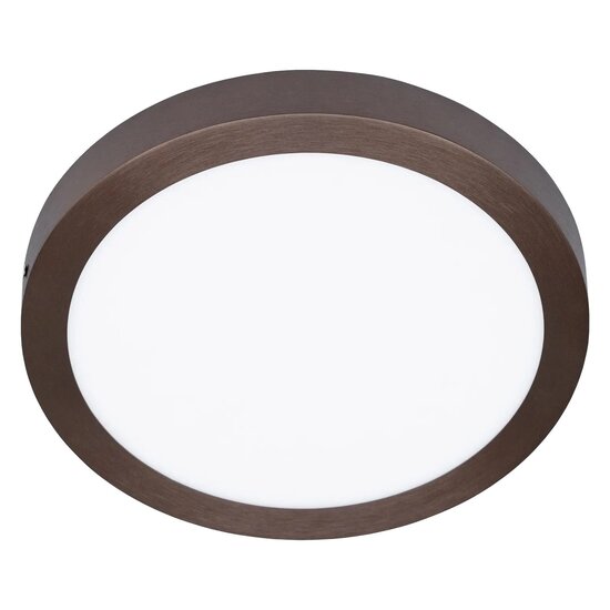 Fantasia Fluke LED Deckenleuchte Rund Bronze Gebürstet Ø30 cm, 24 W, 3000 K Warmweiß