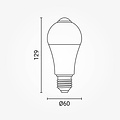 Optonica LED Bulb 7W E27 With PIR Motion Sensor - Iluminación inteligente con detección de movimiento