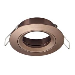 Saturn inbouwspot vast GU10 taboo brons 80mm