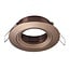 Fantasia Saturn spot encastrable fixe, culot GU10 sans ampoule, aluminium, taboo bronze, Ø80mm, IP20