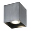 Fantasia BABAR ceiling light in brushed steel, square shape, for 1x GU10 (bulb not included, max 50W), IP20