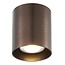 Fantasia BABAR round ceiling light in brushed bronze, Ø80 x H95 mm, for 1x GU10 (bulb not included, max 50W)