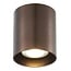 Fantasia BABAR, runde Deckenleuchte in gebürsteter Bronze, Ø80 x H95 mm, für 1x GU10 (Leuchtmittel nicht enthalten, max. 50W)