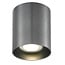 Fantasia Babar ceiling light in brushed steel, round design, Ø80 x 95 mm, for 1x GU10 (excl. light source, max. 50W).