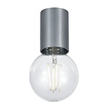 Fantasia BABU plafonnier en acier brossé, Ø56x90mm, douille E27 (ampoule non incluse), IP20, 220-240V