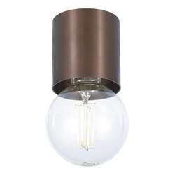BABU plafondlamp geborsteld brons, E27 excl.