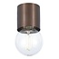 Fantasia BABU plafondlamp geborsteld brons, Ø80 x 84 mm, E27 fitting excl. lichtbron, IP20, 220-240V