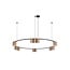 Fantasia ISE round pendant light 15x GU10 excl. bulb, Ø1000mm, brushed bronze and black