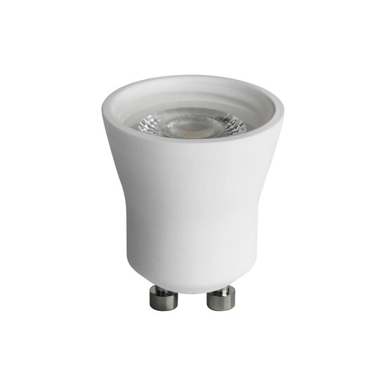 Fantasia Mini GU10 Deep Deco LED-lamp, 4,9W, 3000K warm wit licht, dimbaar, keramische behuizing, Ra80
