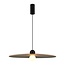 Fantasia JUTTU LED pendant light Ø600mm, 8W dimmable, 2700K warm white light, felt (rPET) shade brown/grey, IP20