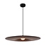 Fantasia ELYSIUM LED pendant light, Ø75 cm, black aluminium, dimmable, 2700K warm white light