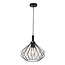 Fantasia Angulo pendant lamp 1x E27, black steel housing, diameter 300 mm, height 200 mm, IP20, 220-240V