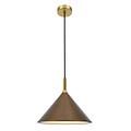 Fantasia KOTO pendant light with E27 socket, 295 mm diameter, IP20, bronze/gold/white, 220-240V.