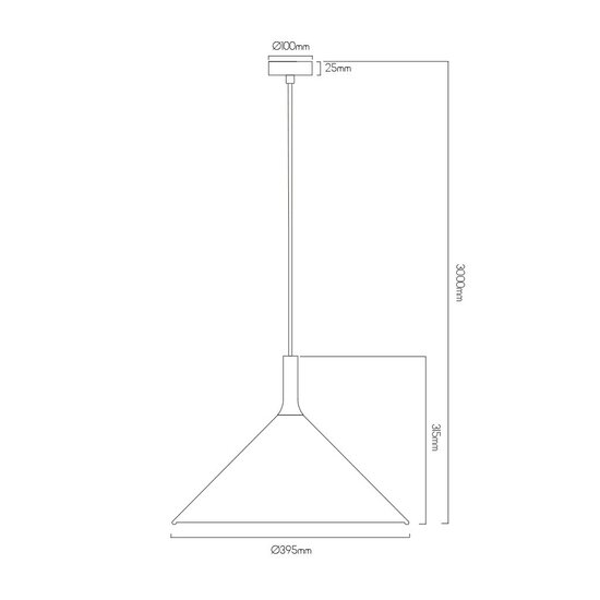 Fantasia KOTO pendant light with E27 socket, 395mm diameter, bronze, gold and white finish, IP20