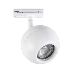 Triton 1L monofase railspot wit, opbouwspot rail