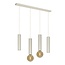 Fantasia Taboo Pendelleuchte mit 4 Lichtpunkten in Beige, aus der Deco Kollektion - stilvolle Hängeleuchte