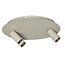 Fantasia ORYX, plafonnier rond à 3 points lumineux en beige, collection Deco.