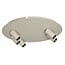 Fantasia ORYX runde Deckenlampe mit 5 Lichtpunkten in Beige, aus der Deco-Kollektion