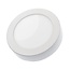Spectrum LED ALGINE ECO LED ROUND 230V 12W IP20 CW CEILING PANEL WHITE FRAME SURFACE - Perfecte verlichting voor elke ruimte