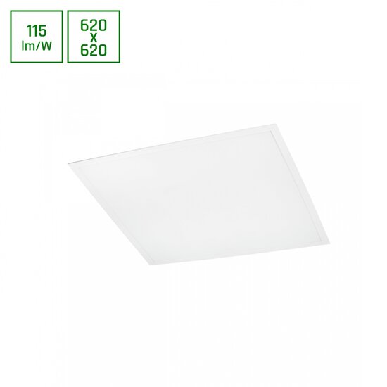 Spectrum LED ALGINE PANEL BACKLIGHT 40W WW 230V 120ST IP20 620X620X28 WHITE - Ideal lighting for any space