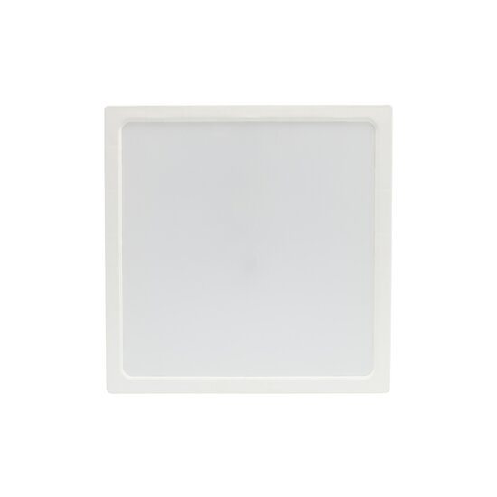 Spectrum LED ALGINE SURFACE DOWNLIGHT 24W NW 230V 120DEG IP20 IK06 288X288X38MM WHITE SQUARE - Perfecte verlichting voor elke ruimte