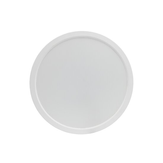 Spectrum LED ALGINE SURFACE DOWNLIGHT 24W NW 230V 120DEG IP20 IK06 288X38MM WHITE ROUND - Perfecte verlichting voor elke ruimte