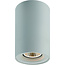 Fantasia OUTLET - Zolan ceiling light in white aluminium, height 110 mm, diameter 74.5 mm, with dimmable 5W LED GU10 (2700K, 400 lumen, RA>80) included.