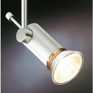 Plafondlamp zwart, wit of grijs voor spot op stang pin 300mm GU10