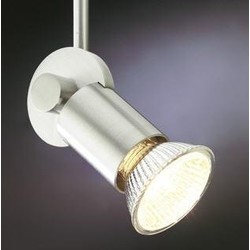 Ceiling light black, white or grey for spot rod 300mm GU10