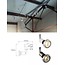 Track lighting white or silver for GU10 spot orientable