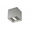 Fantasia NEMO wall light LED up-down 1x4W, 102mm, 3000K warm white, 386 lumen, brushed aluminium