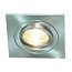 Downlight GU10 ohne Leuchtmittel quadratisch weiß oder grau