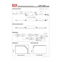 LED driver dimbaar Meanwell 0-25W 24V IP67