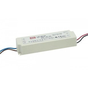 Controlador LED dimbarar Meanwell 0-60W 24V IP67