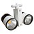 Railverlichting richtbaar wit LED 60W (2x30W) COB design