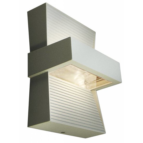 Applique d'extérieur LED blanc, argent ou graphite up down 5W