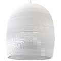 Hanglamp-karton wit of beige design karton conisch Ø 27cm