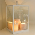 Authentage Lampara de mesa diseño estilo country LED 5 velas 450mm H