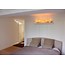 Wandlamp slaapkamer rustiek LED 7 kaarsen 80cm breed