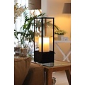 Authentage Table lamp rural style LED design 1 candle 450mm wide