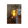 Authentage Table lamp rural style LED design 1 candle 450mm wide