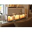 Tafellamp landelijke stijl LED brons-chroom-nikkel 9xkaars