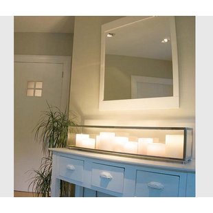 Tischlampe Design ländlichen LED Bronze-Chrom 14 Kerzen