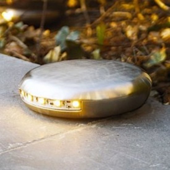 Authentage Bodenstrahler LED ländlich 1,5W 12,5cm 90°, 2x90° oder 360°