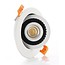 Downlight 90mm Ausschnitt LED 7W 360° weiß rund oder eckig